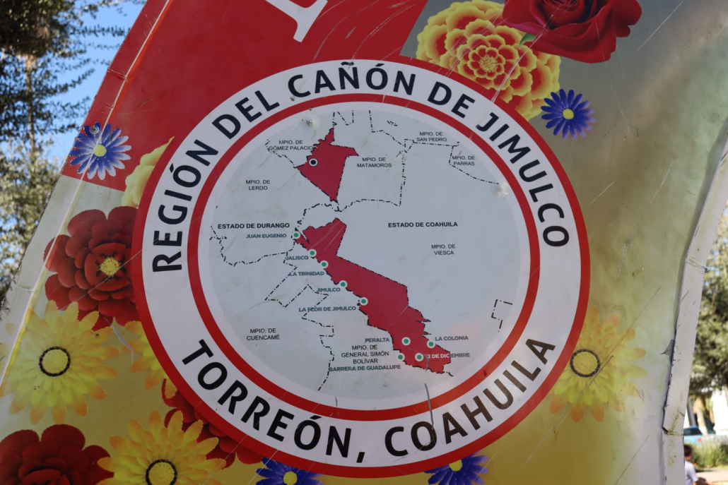 El Cañón de Jimulco forma parte de la Reserva Ecológica Municipal de la Sierra y Cañón de Jimulco, una zona protegida ubicada al sur del municipio de Torreón, decretada desde 2003 como área natural.